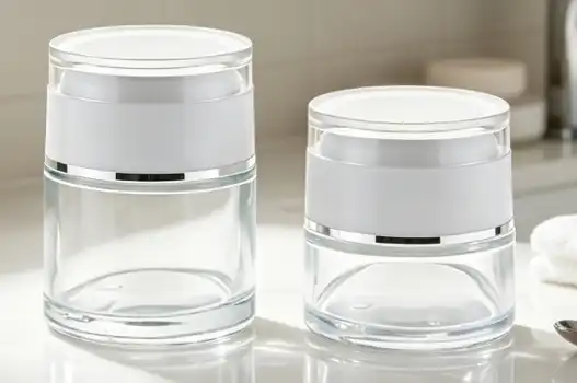 Clear Glass Cream Jars vs Airless Containers: Which One Is Better?